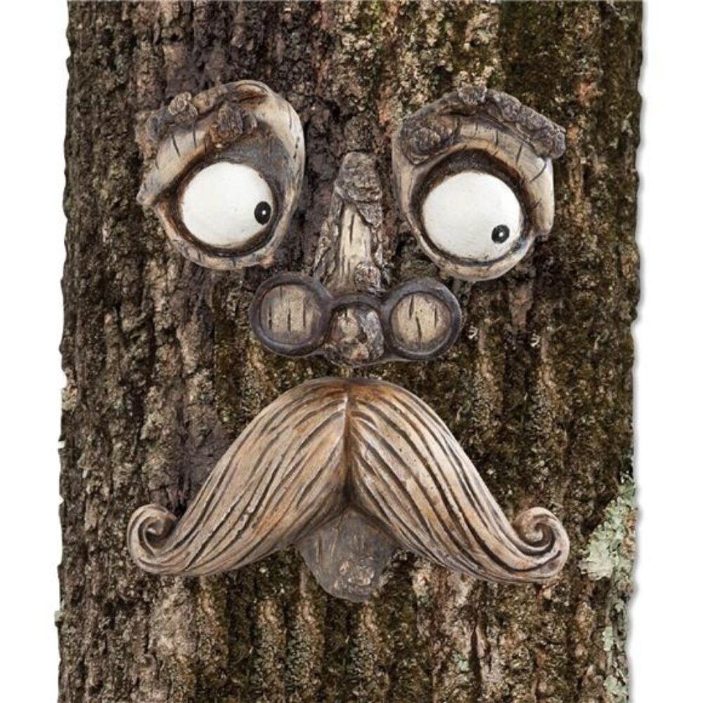 Old Man' Tree Hugger - Yard Decorations - Whimsical Tree